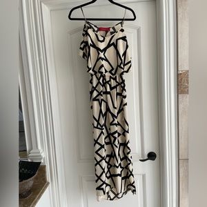 AKIRA abstract open back dress